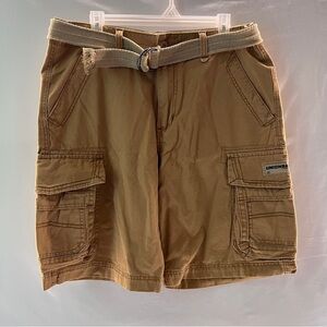 UNIONBAY Men’s Tan Cargo Shorts-Size 34